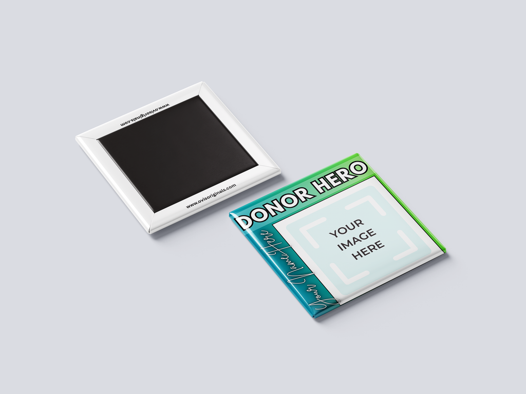 Custom Donor Hero Magnet