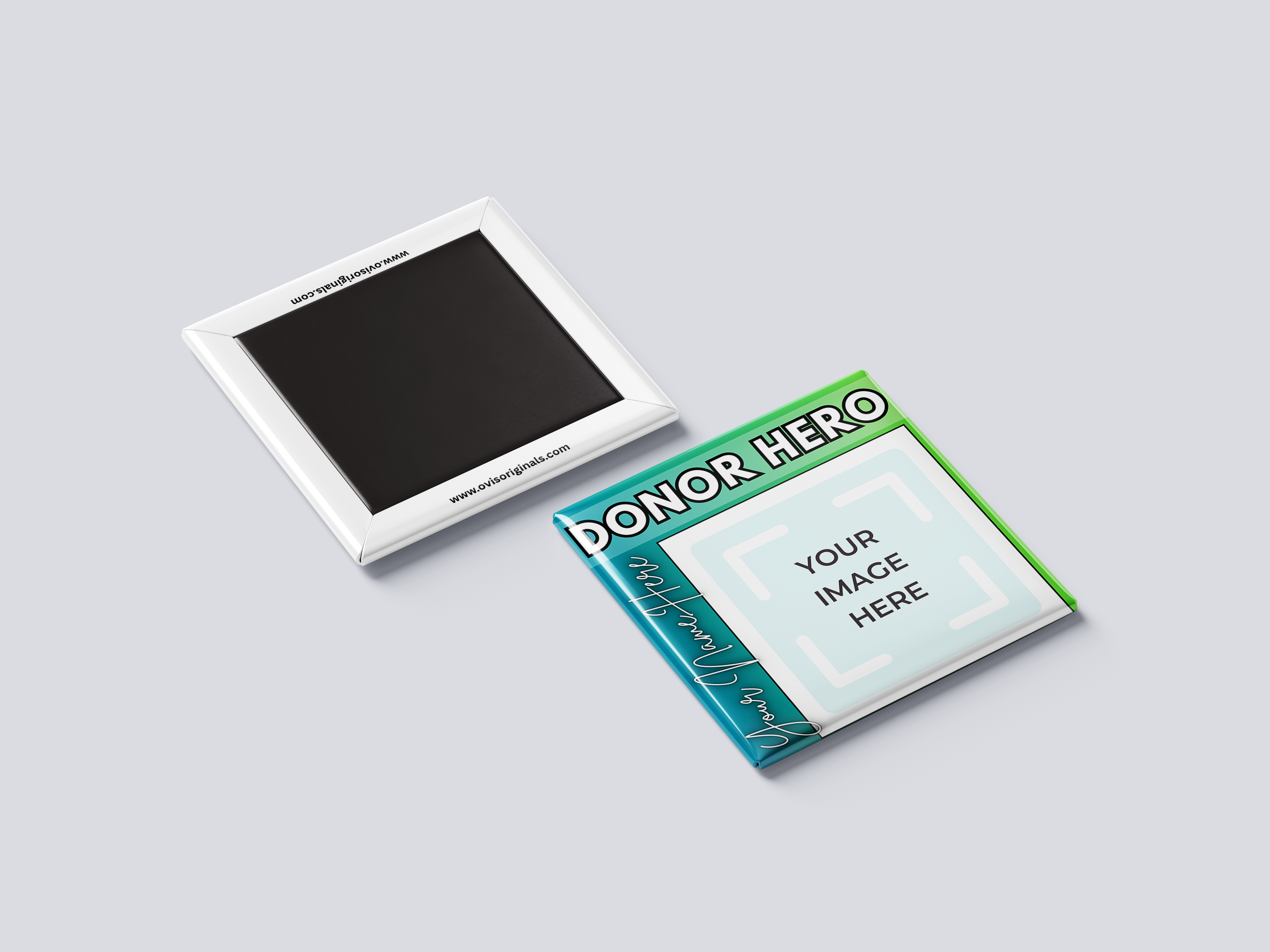 Custom Donor Hero Magnet