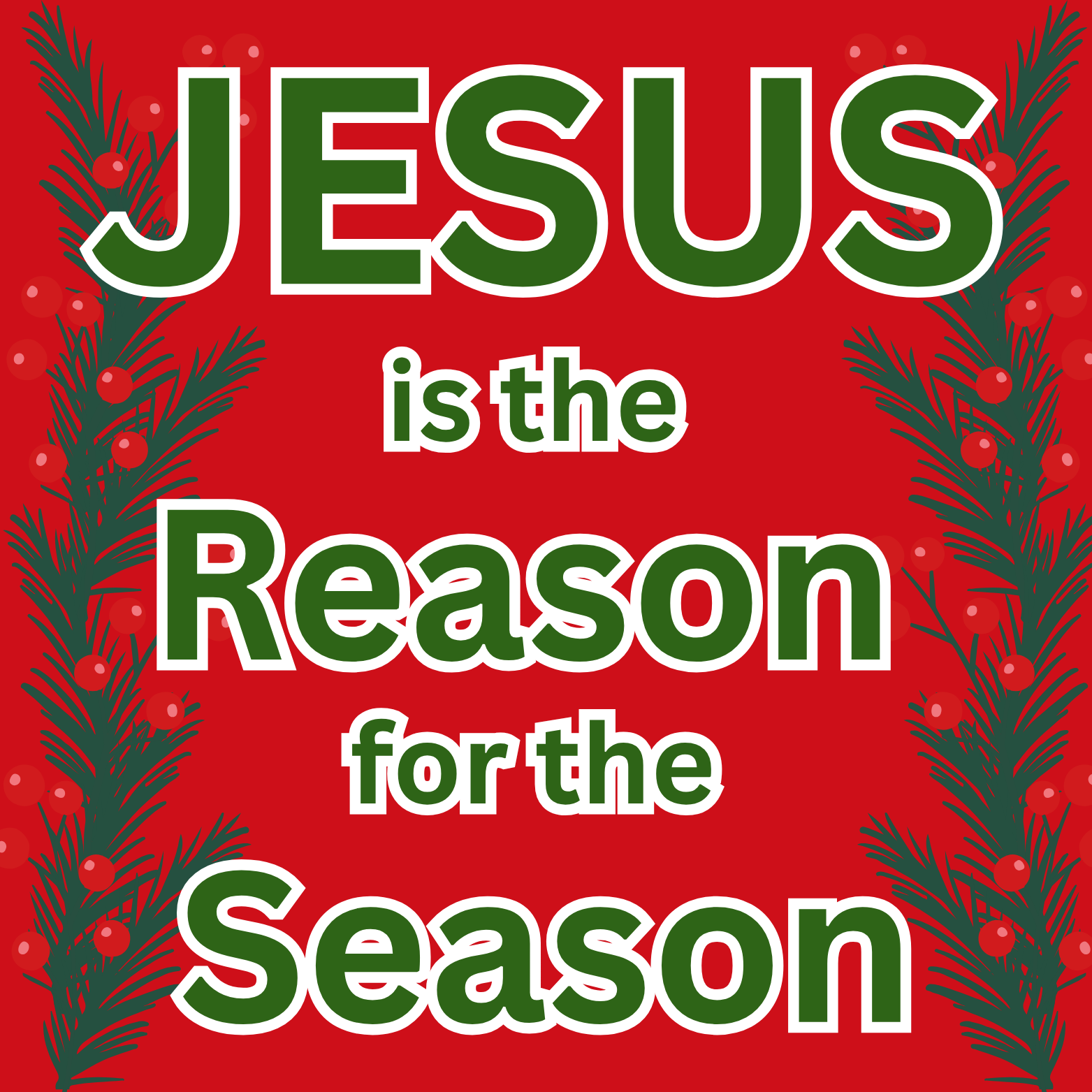 Jesus is the Reason for the Season Magnet