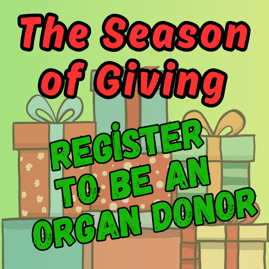 Season of Giving Donate Life Magnet