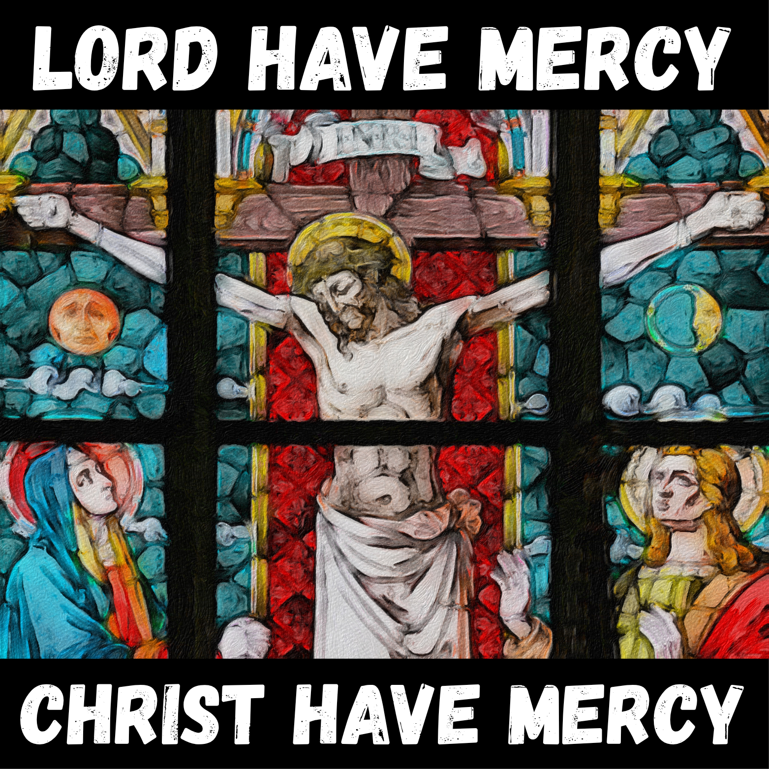 Lord Have Mercy, Christ Have Mercy Magnet