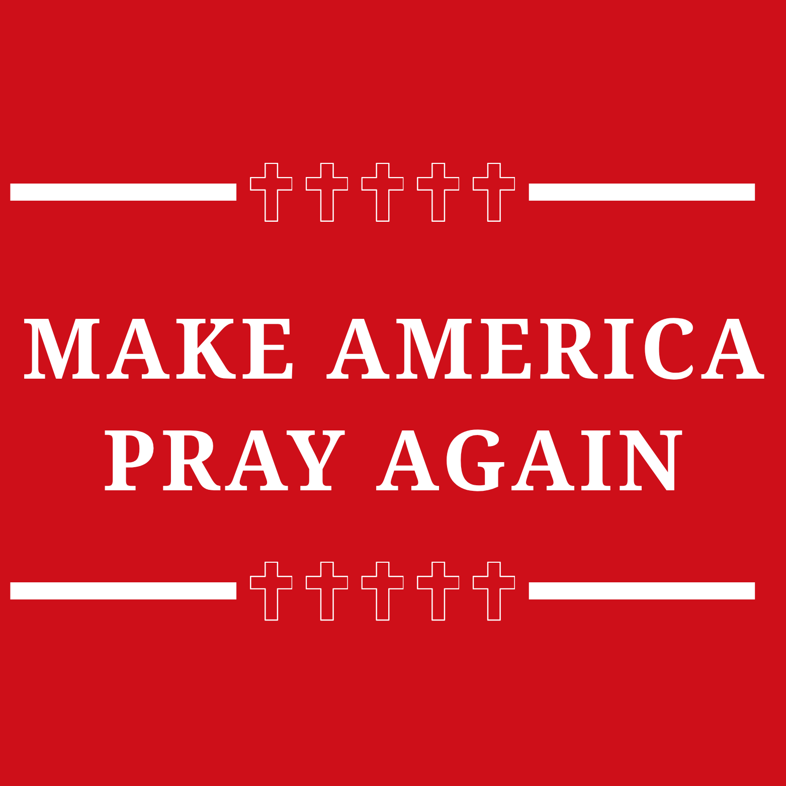 Make America Pray Again Magnet