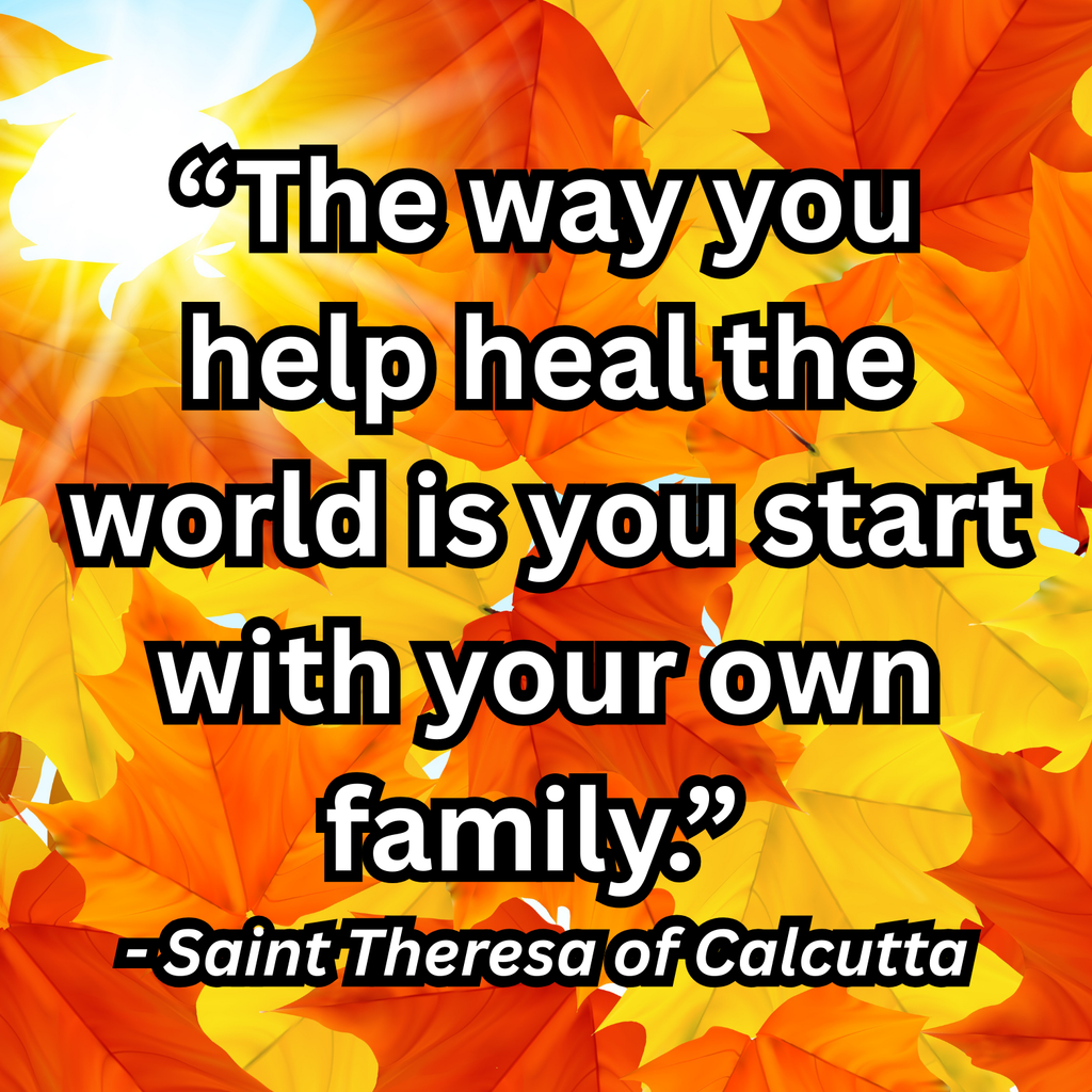 Saint Theresa Quote Magnet