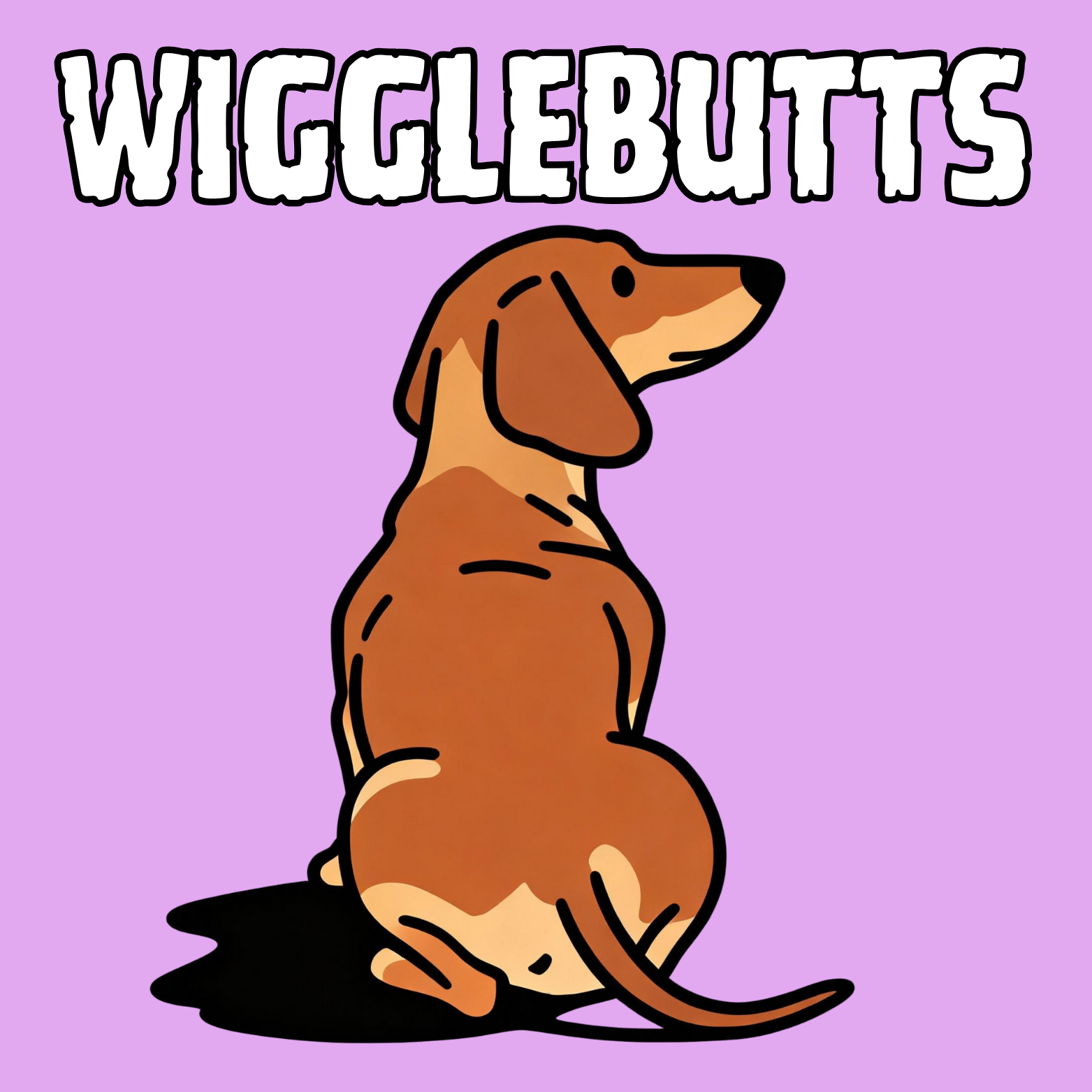 Wigglebutts Dachsund Magnet
