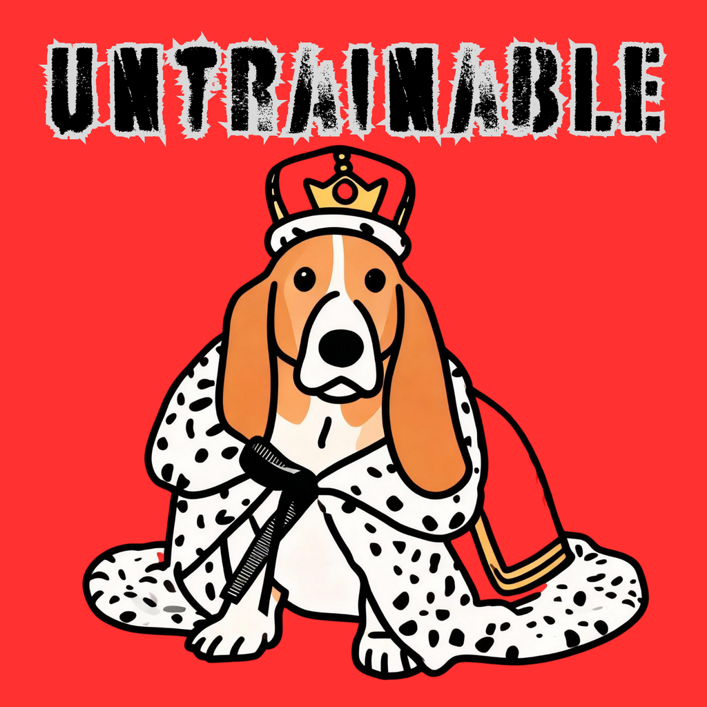 Untrainable Basset Hound Magnet