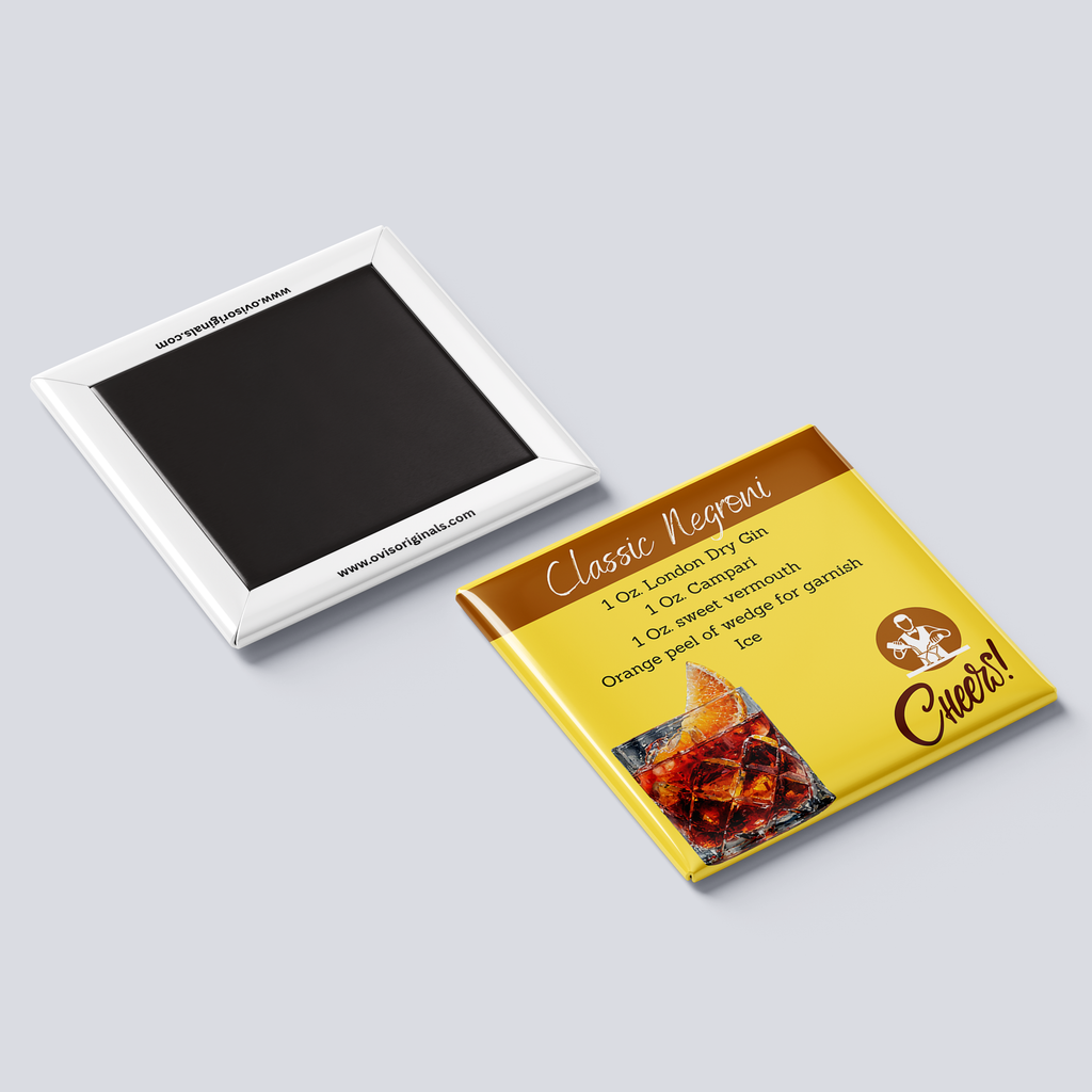 Classic Negroni Cocktail Magnet