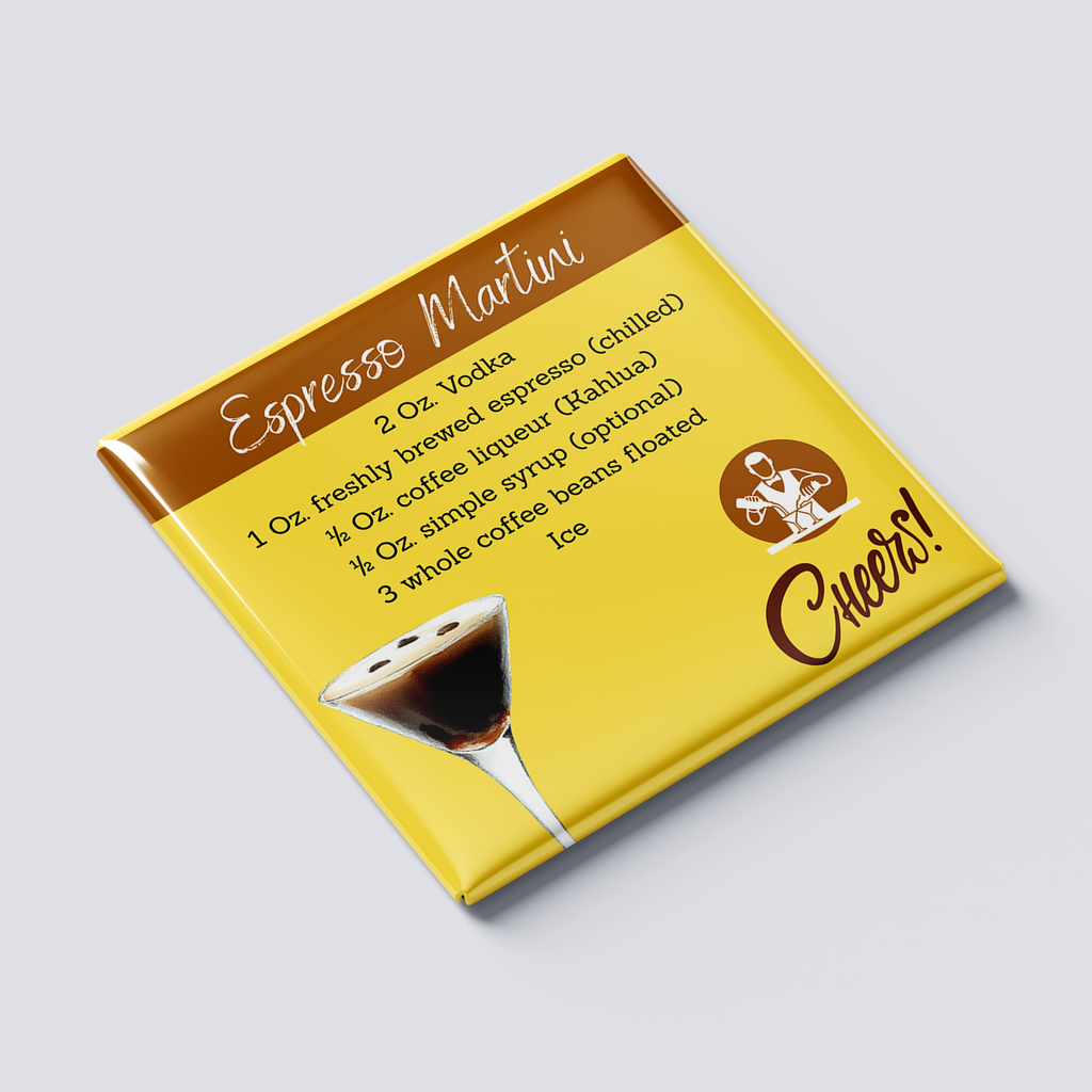 Espresso Martini Cocktail Magnet