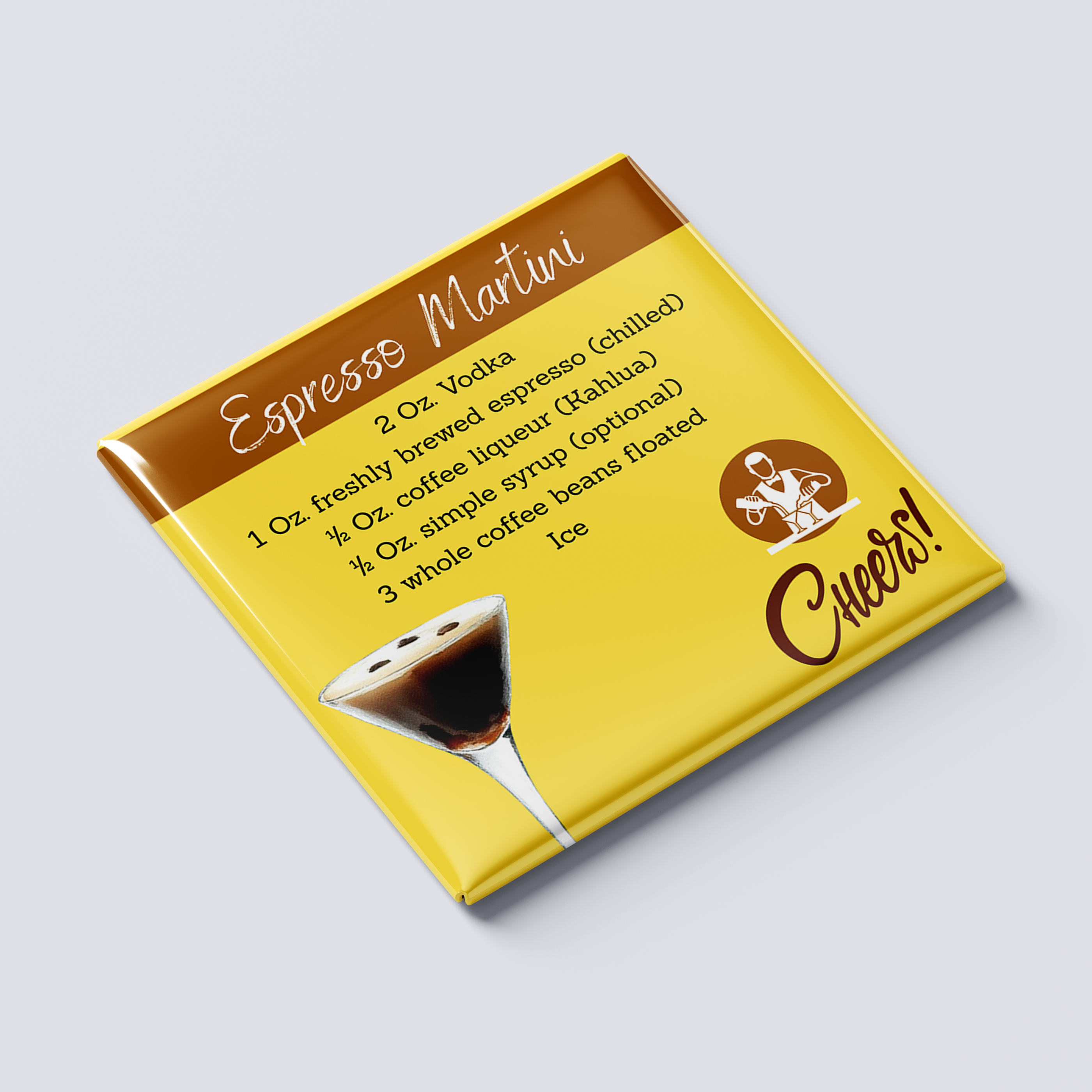 Espresso Martini Cocktail Magnet