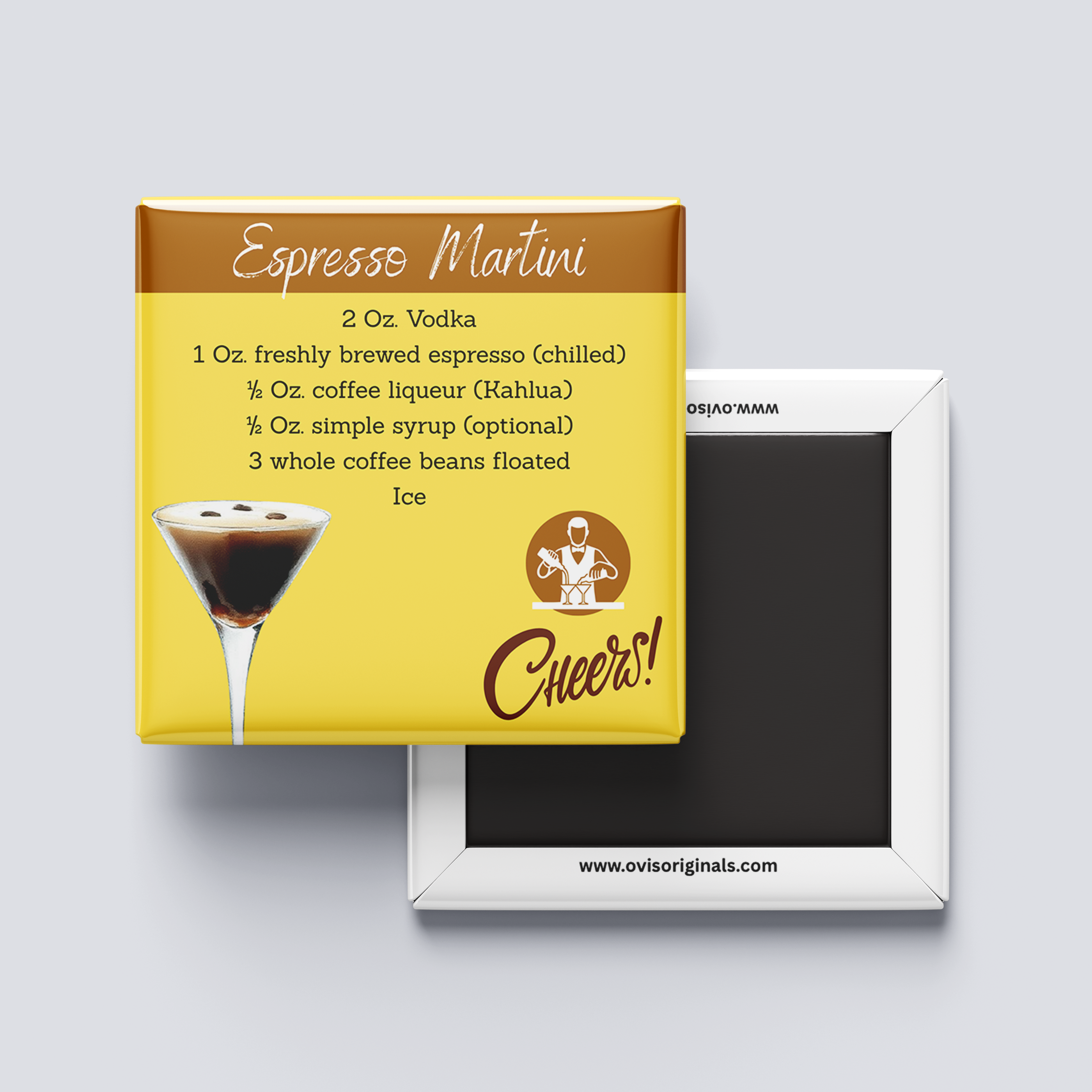 Espresso Martini Cocktail Magnet