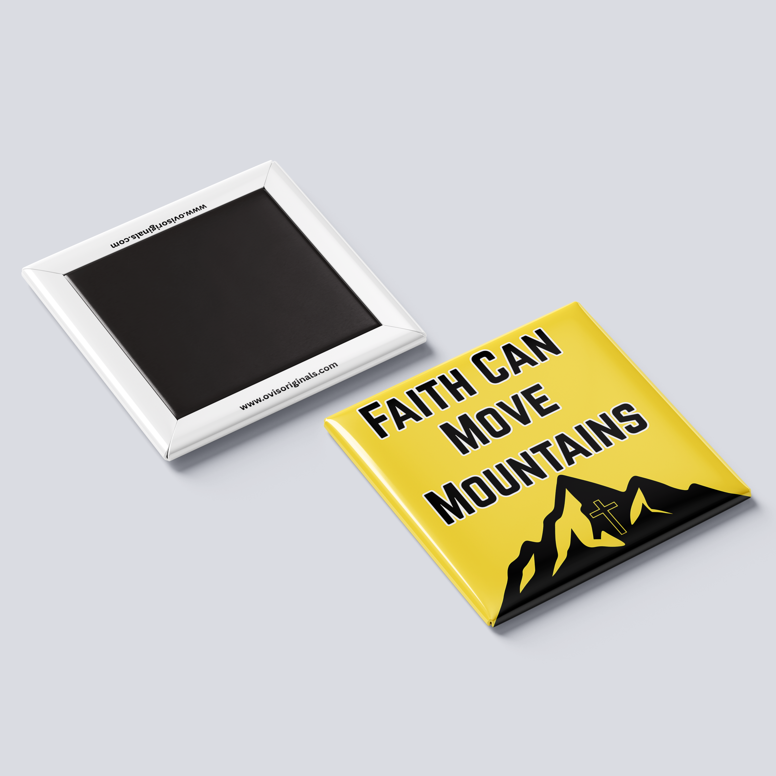 Faith Can Move Mountains Magnet
