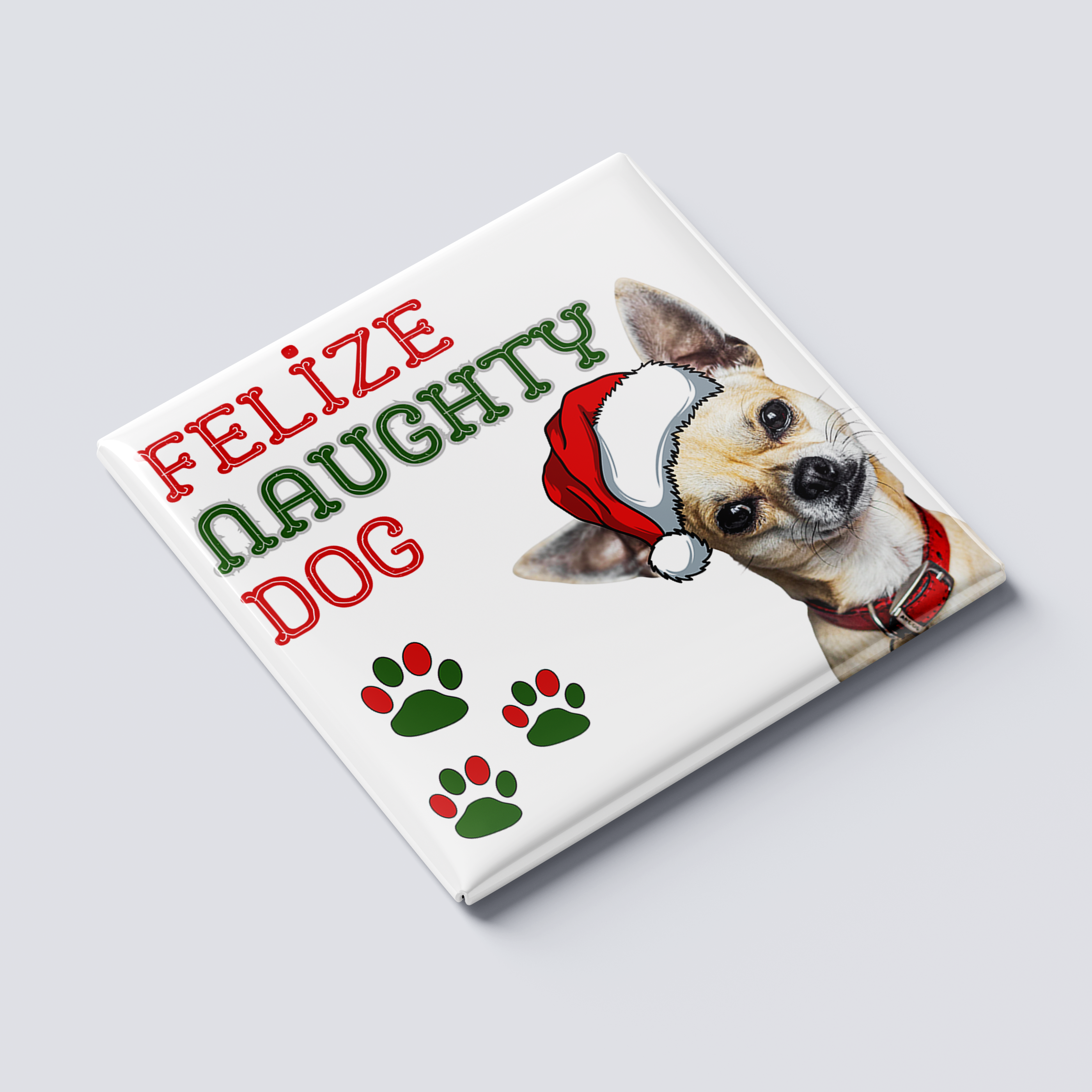 Felize Naughty Dog Magnet