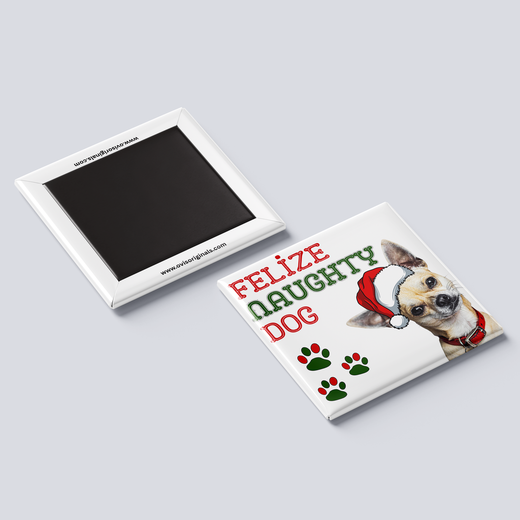Felize Naughty Dog Magnet