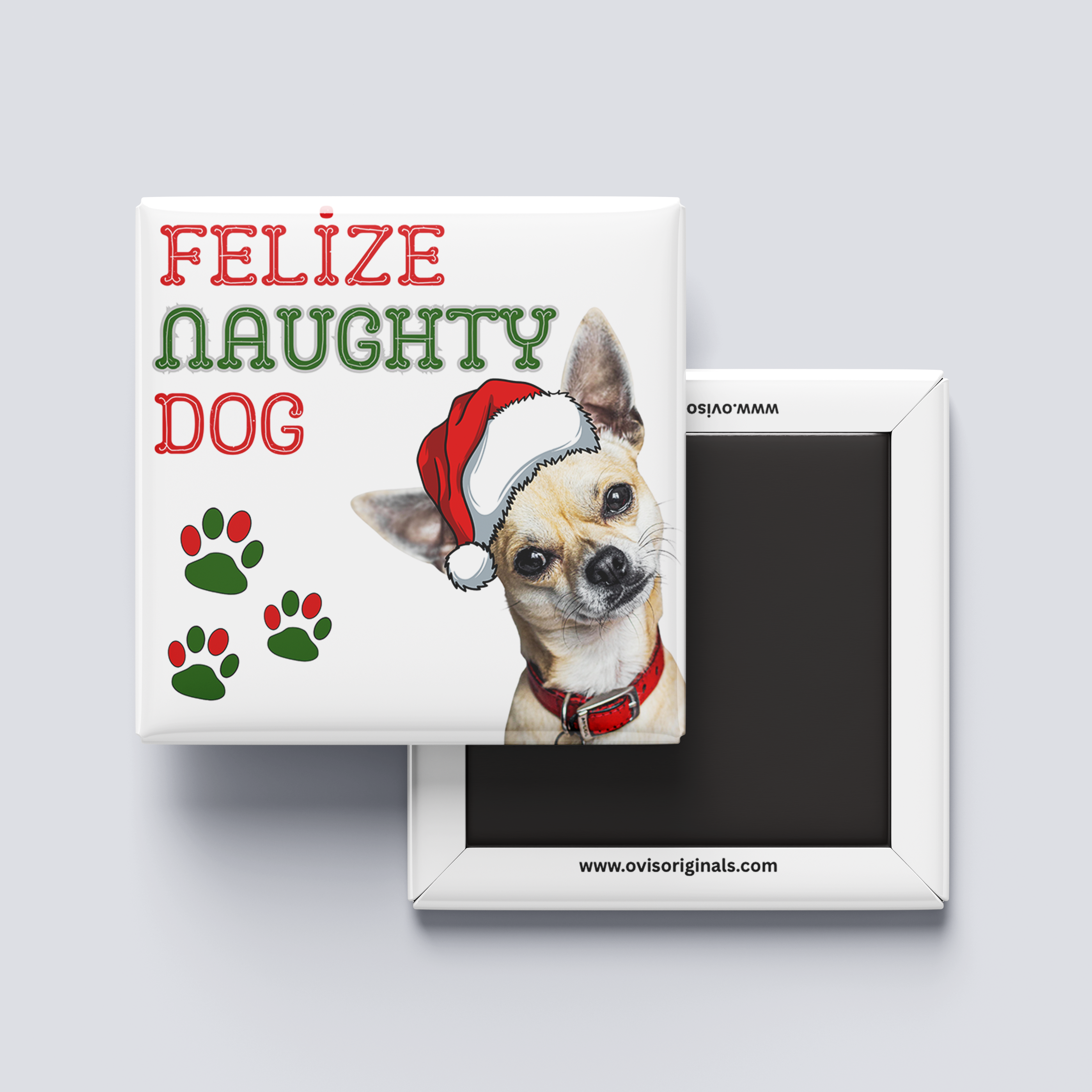 Felize Naughty Dog Magnet