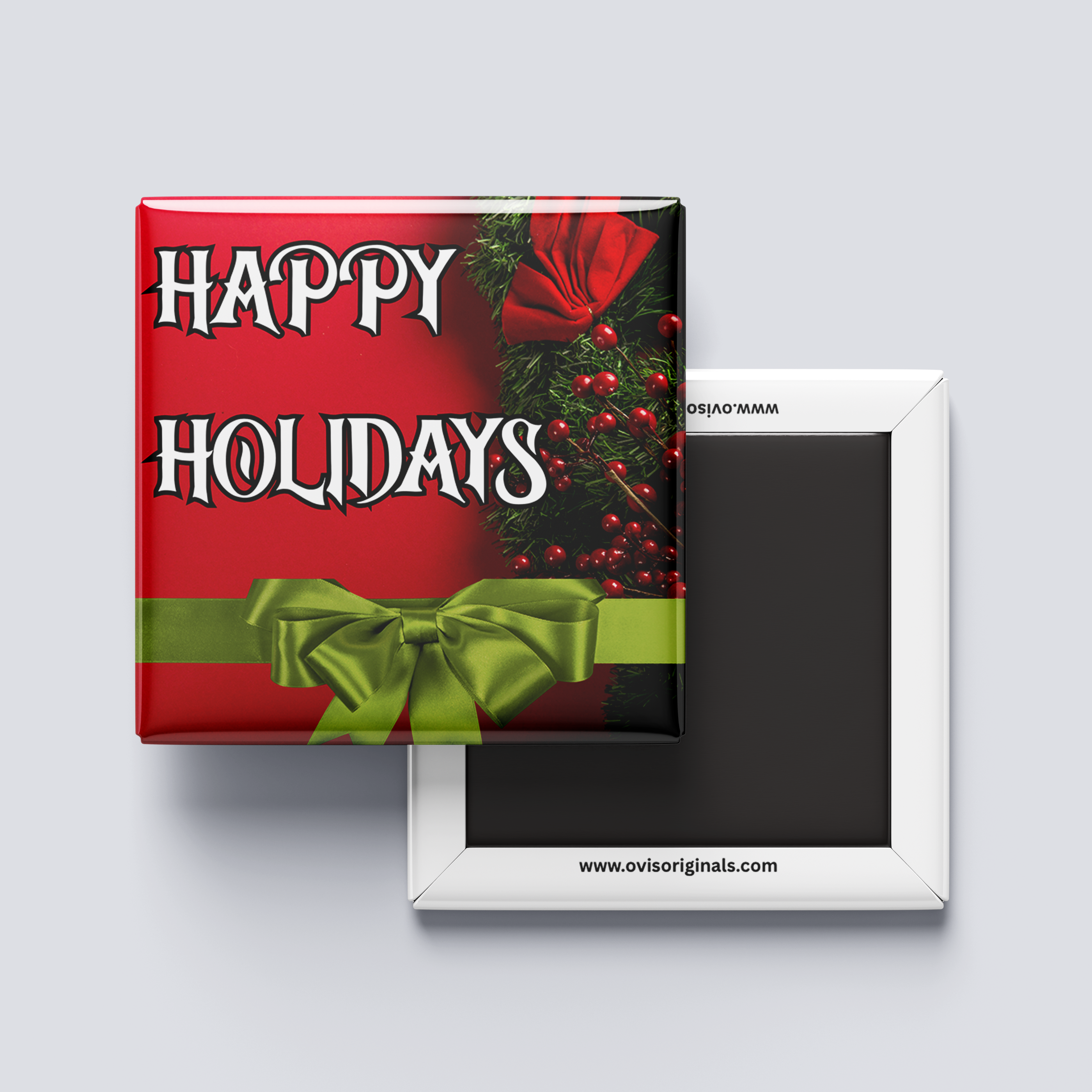 Happy Holidays Magnet