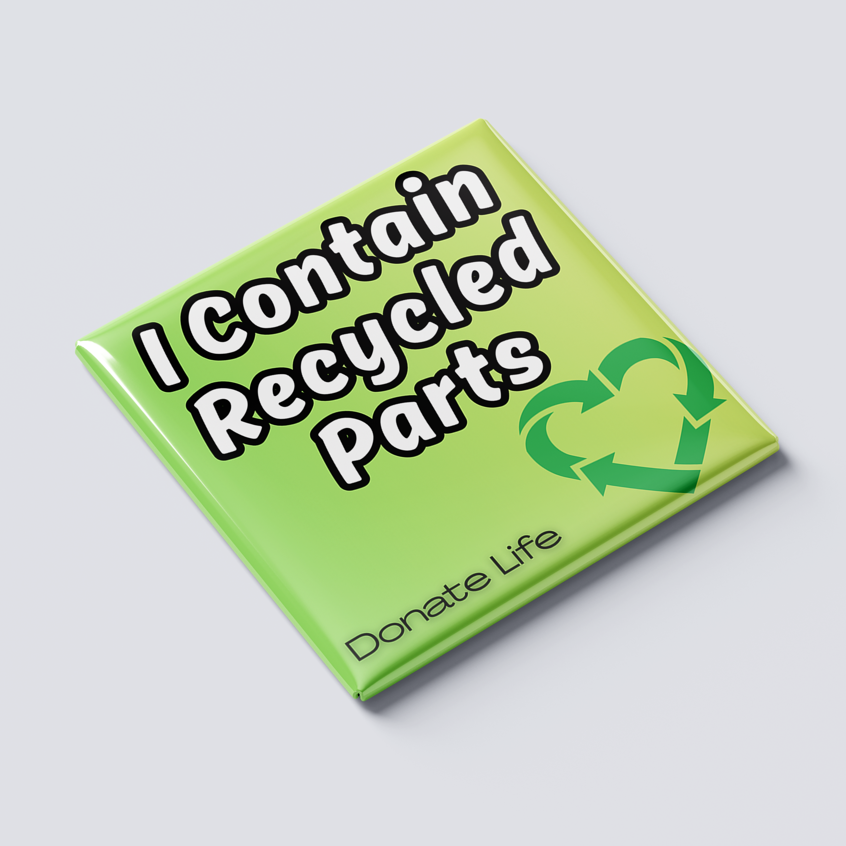 I Contain Recycled Parts Magnet