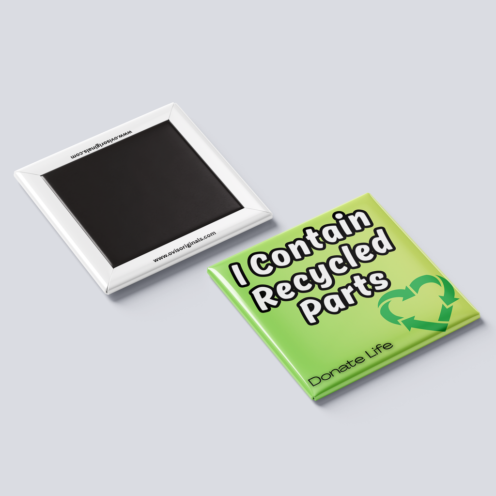 I Contain Recycled Parts Magnet