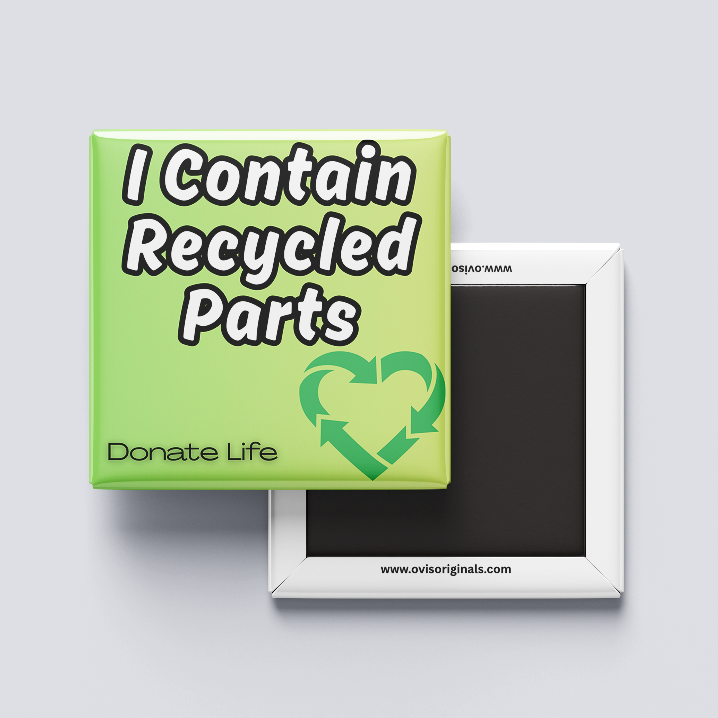 I Contain Recycled Parts Magnet