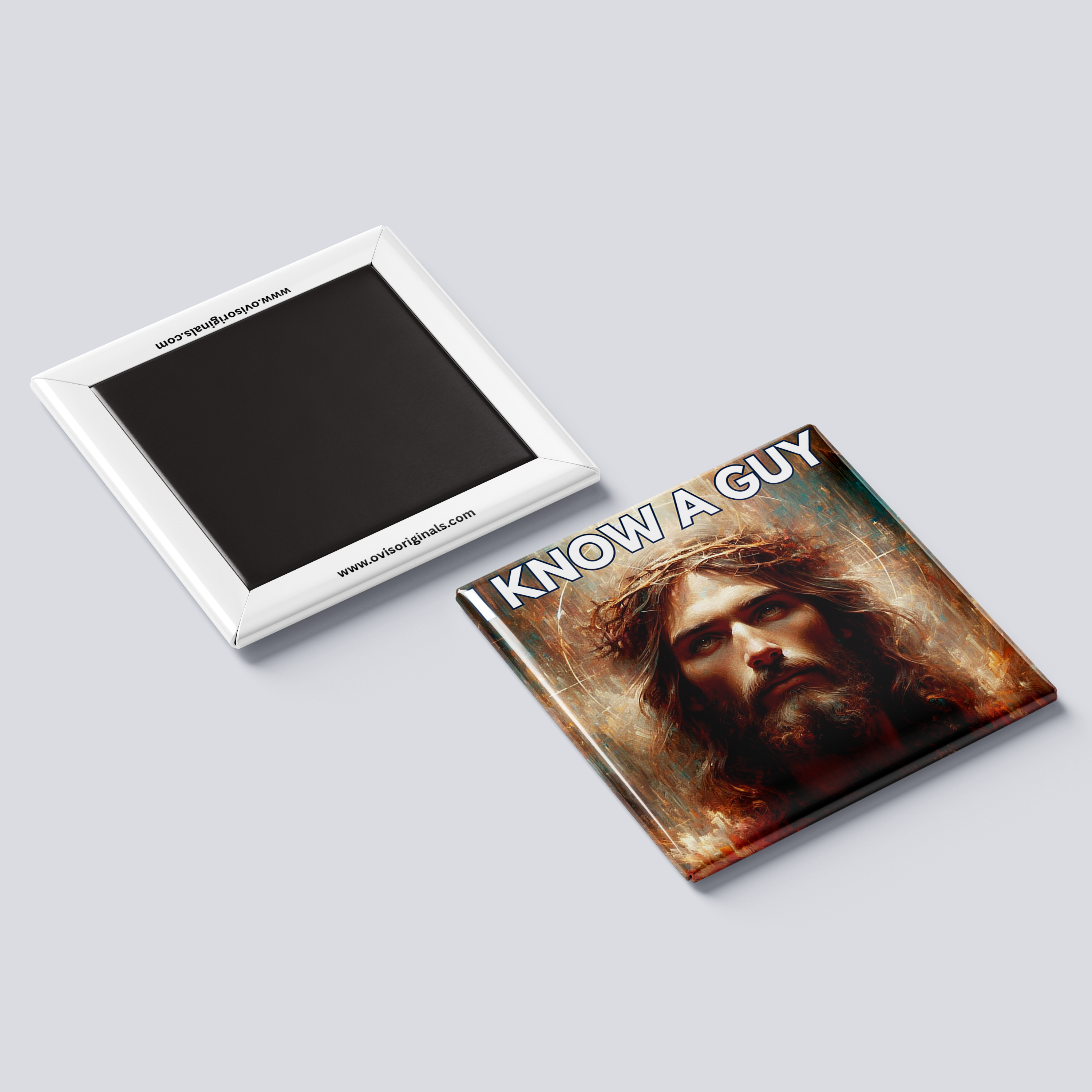 I Know A Guy Jesus Magnet