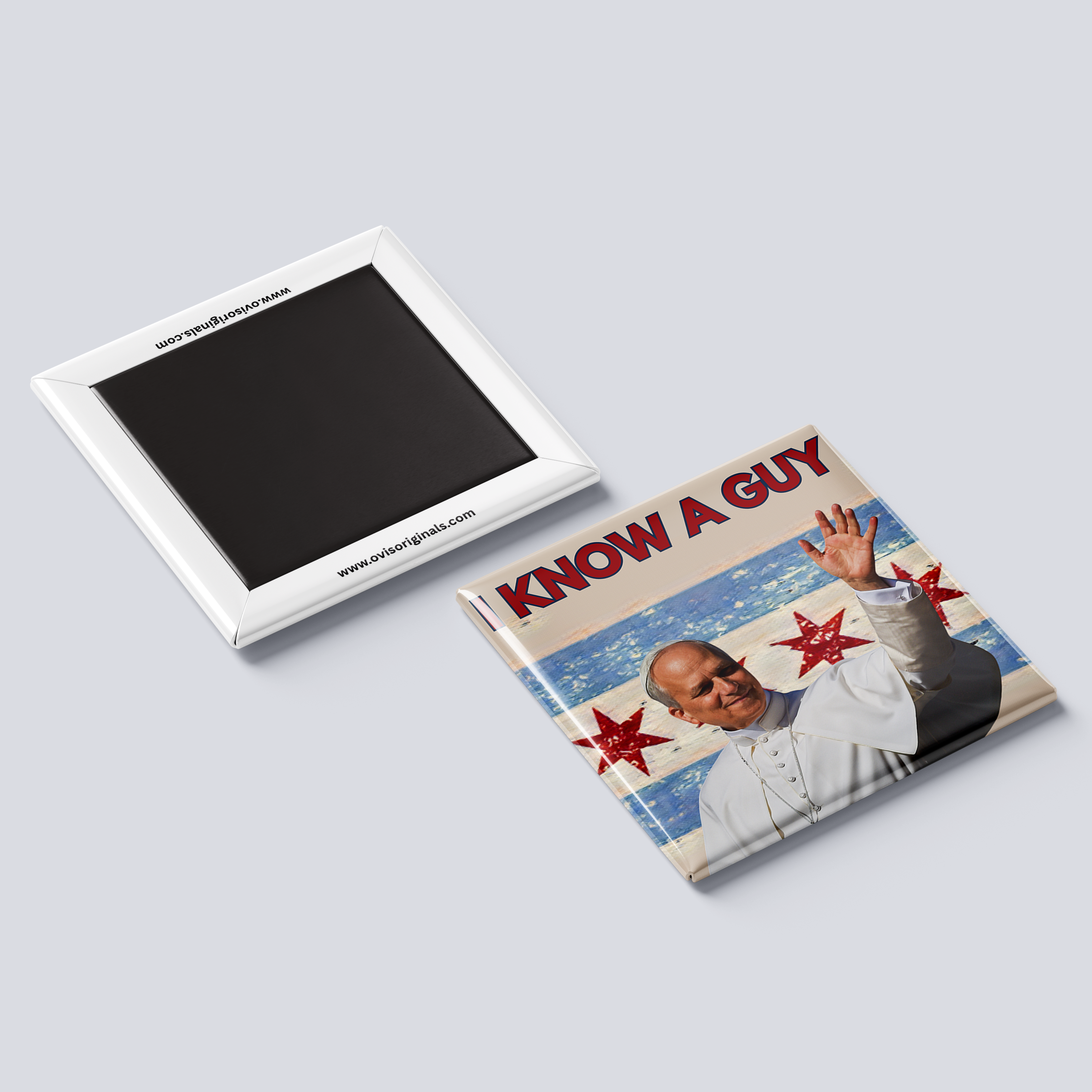 I Know A Guy Pope Leo Magnet