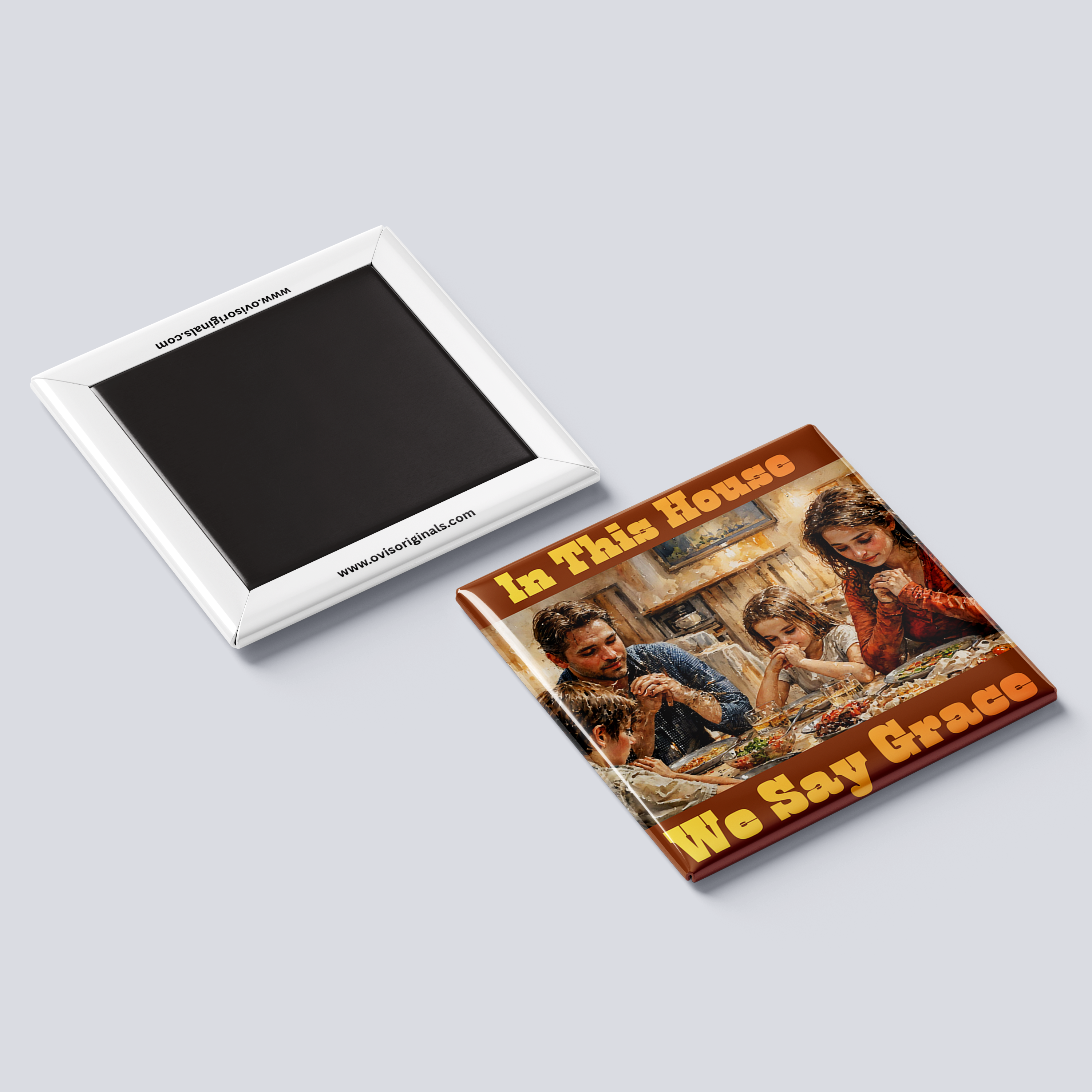 In This House We Say Grace Magnet