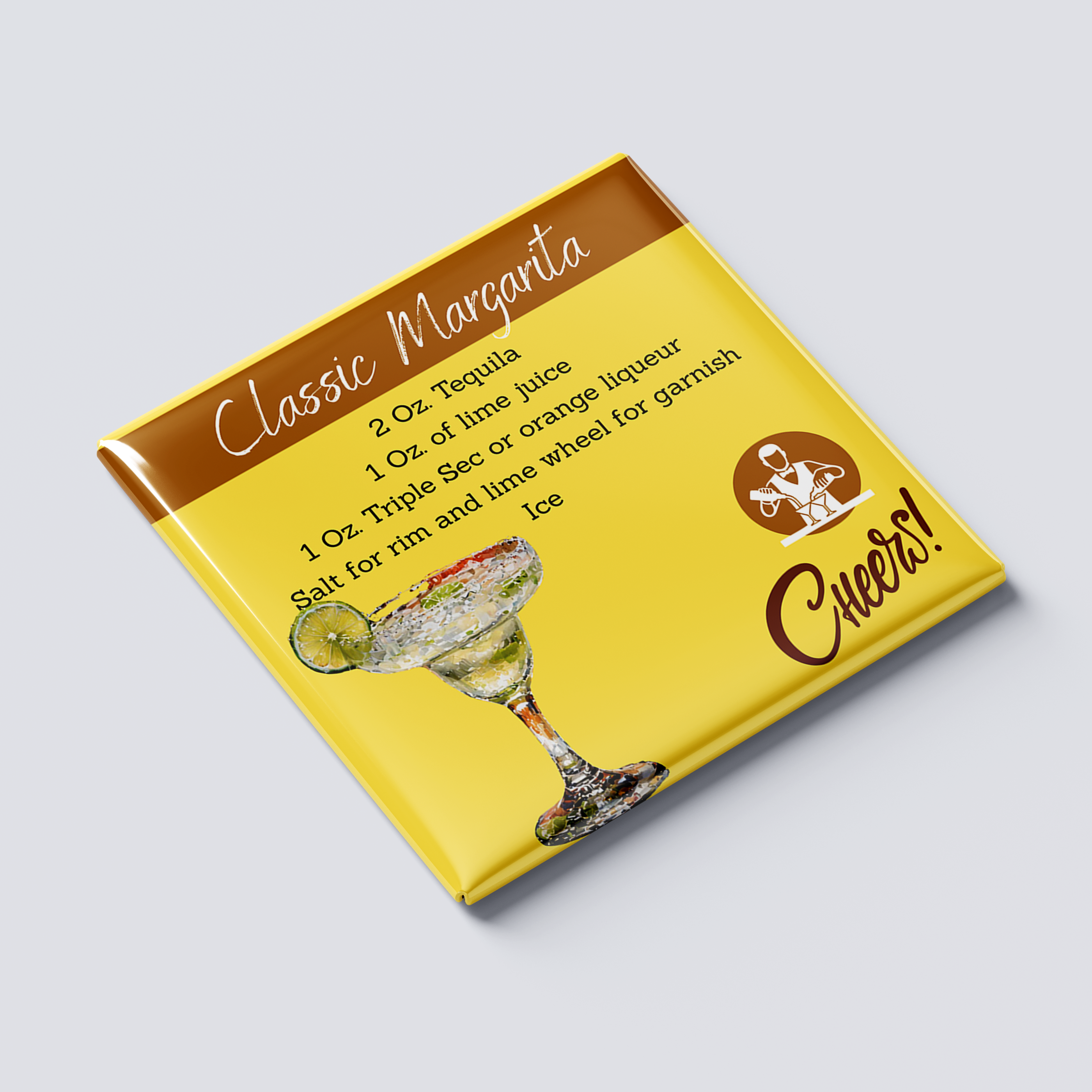 Classic Margarita Cocktail Magnet