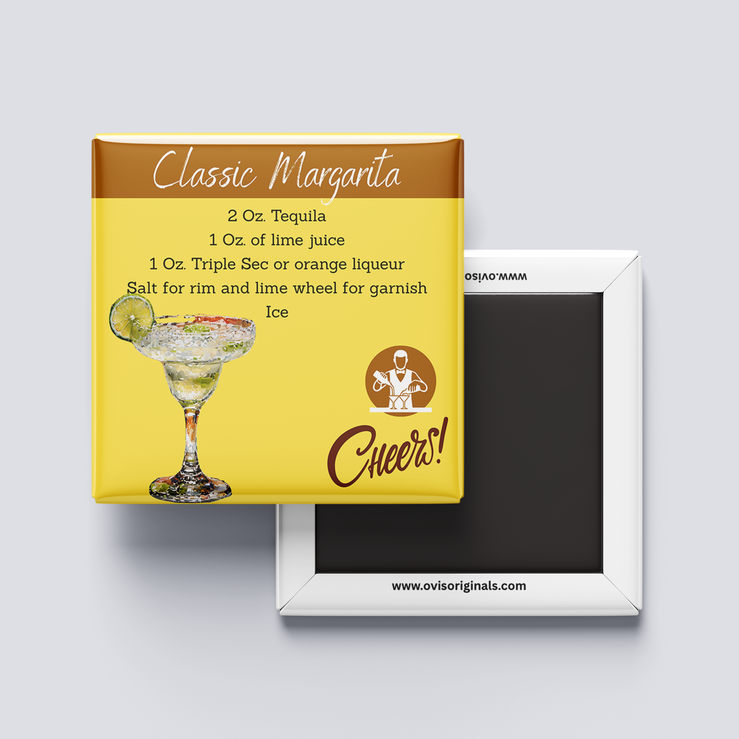 Classic Margarita Cocktail Magnet