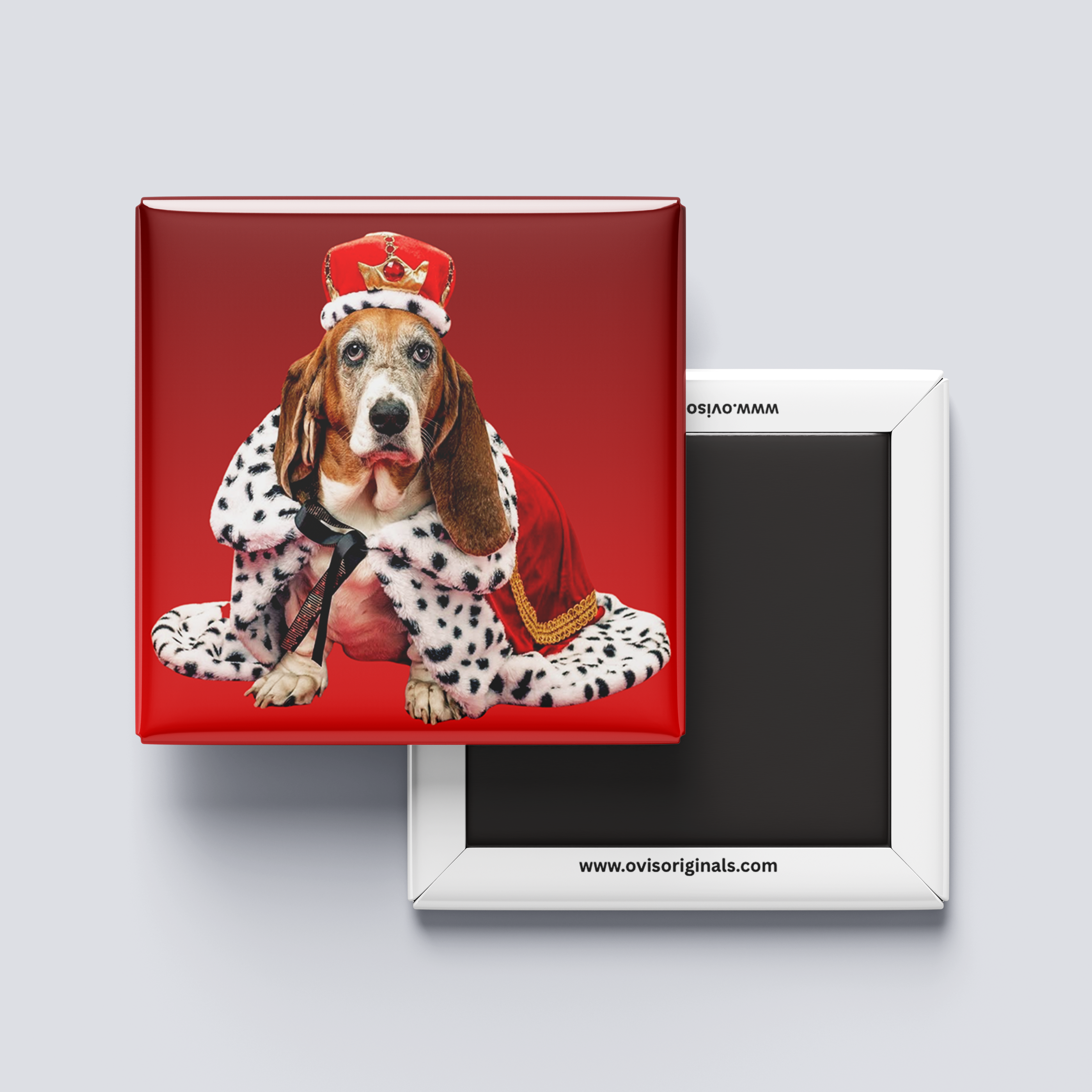 Basset Hound Royalty Magnet