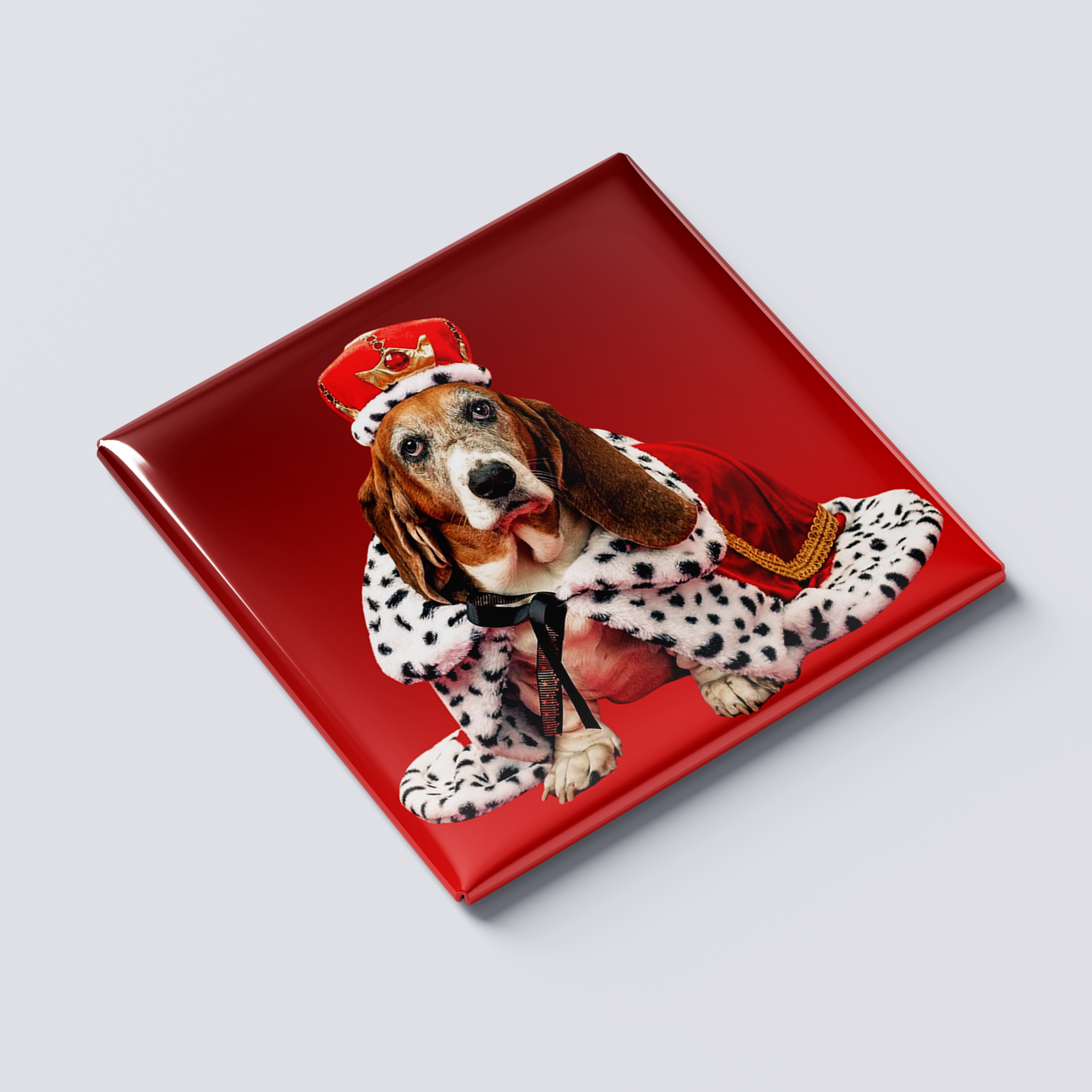 Basset Hound Royalty Magnet
