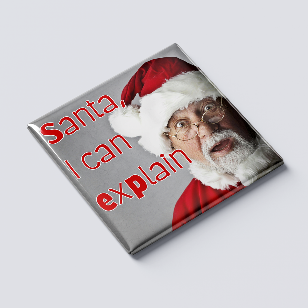 Santa, I Can Explain Magnet