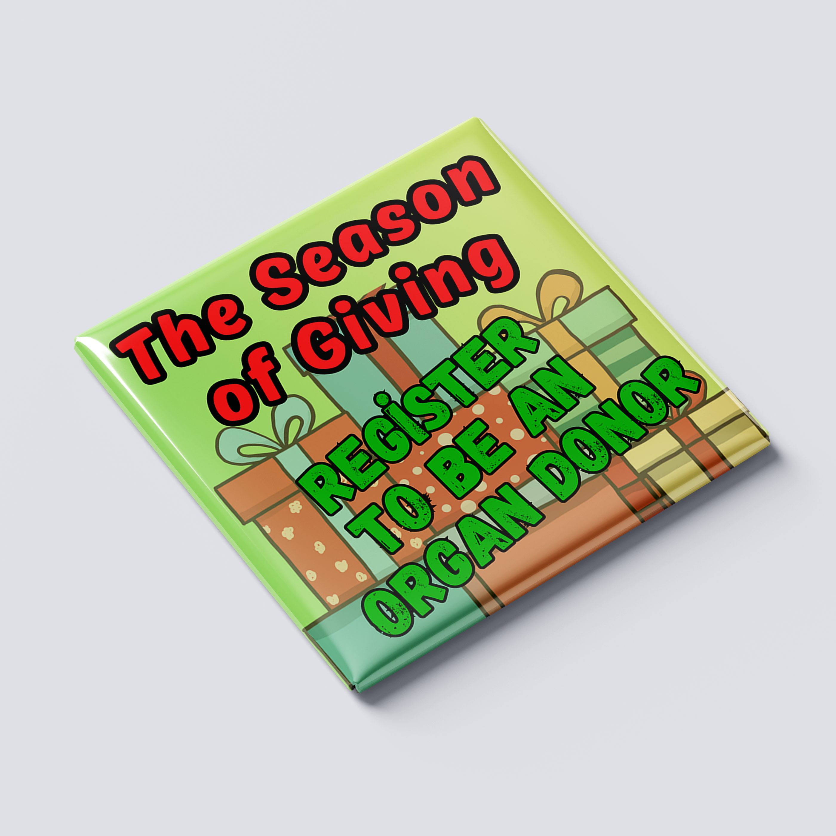 Season of Giving Donate Life Magnet